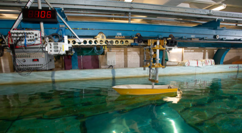 Towing tank from Davidson laboratory