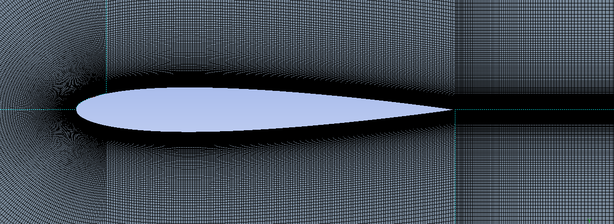 Mesh used in the study